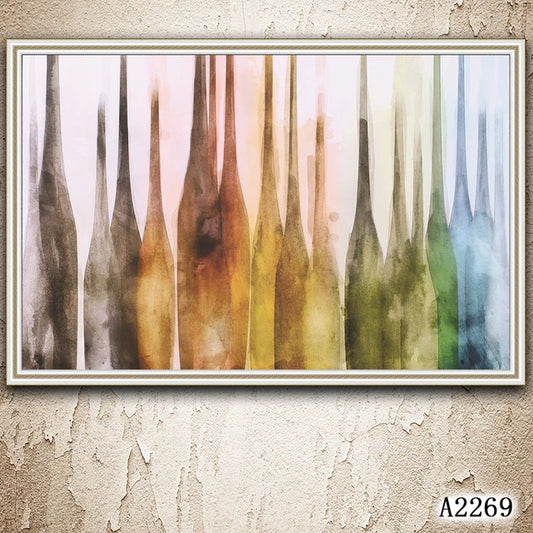 Abstract Oil Painting Print on Canvas Modern Abstract Landscape Canvas Art Print Canvas Painting Wall Art Picture for HomeDecor