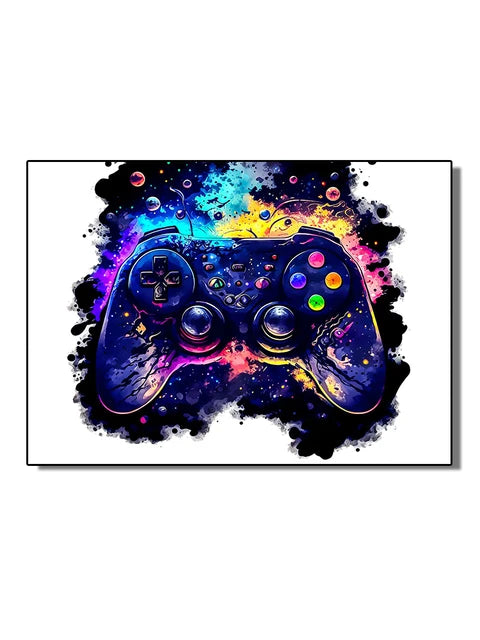 Video Game Controller Art Posters Canvas Painting Gamepad Wall Art Picture For Gamer Playroom Home Decoration